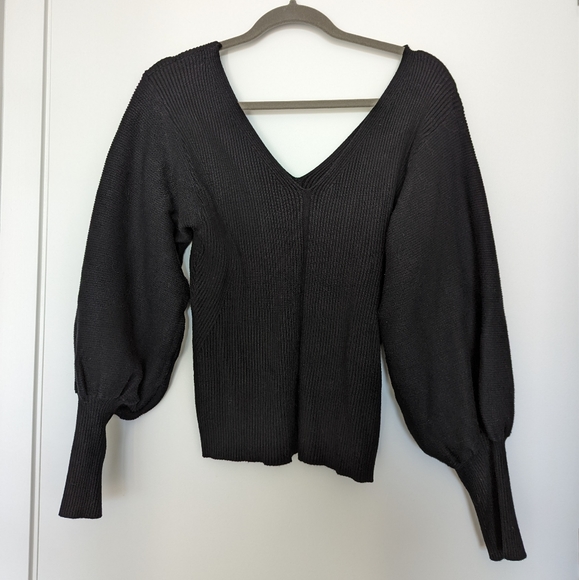 Balloon Sleeve Sweater - Picture 1 of 3